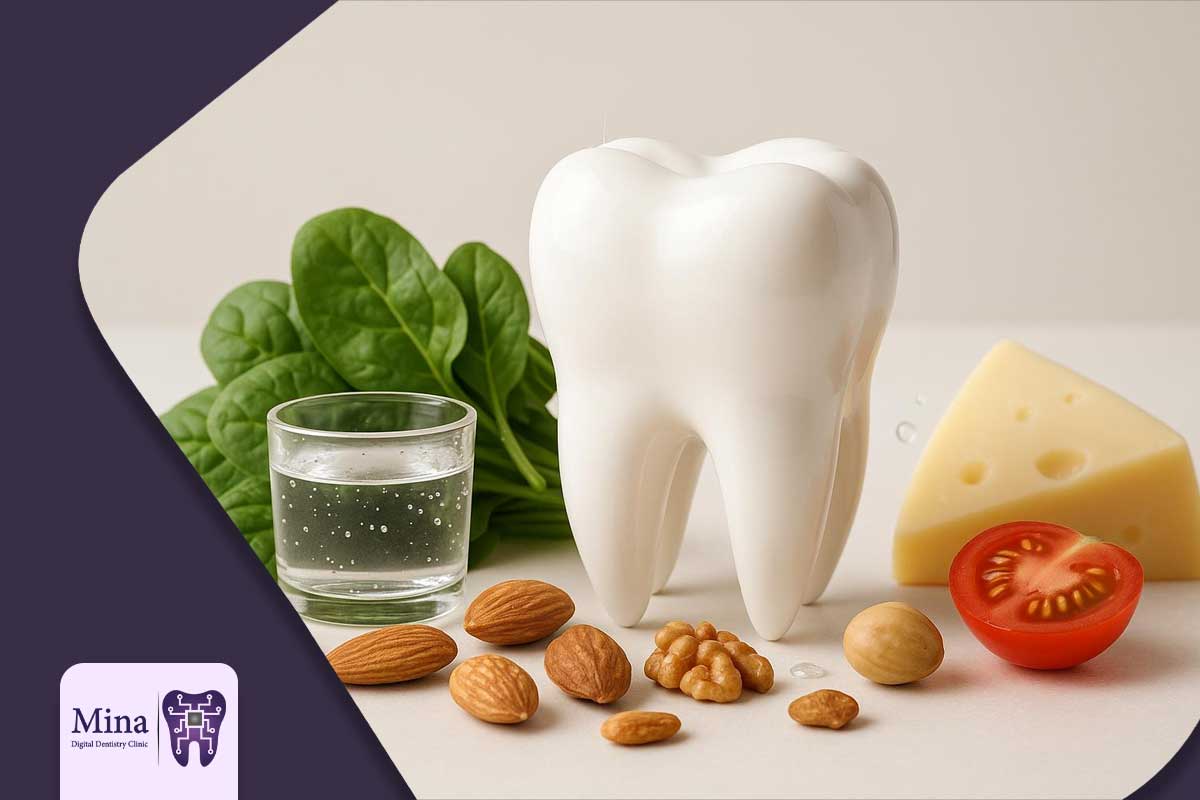 غذاهای مفید برای تقویت مینای دندان